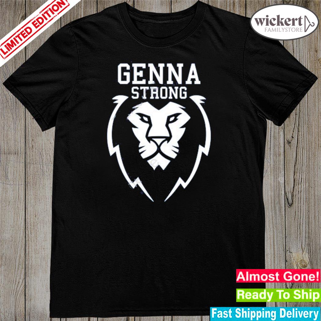 Official mastroenI wearing the genna strong shirt