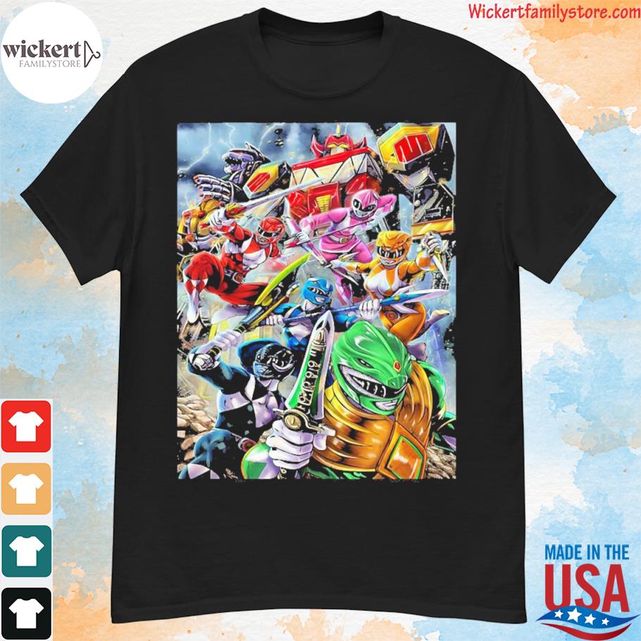 Official Mighty Morphin Power Rangers T-shirt