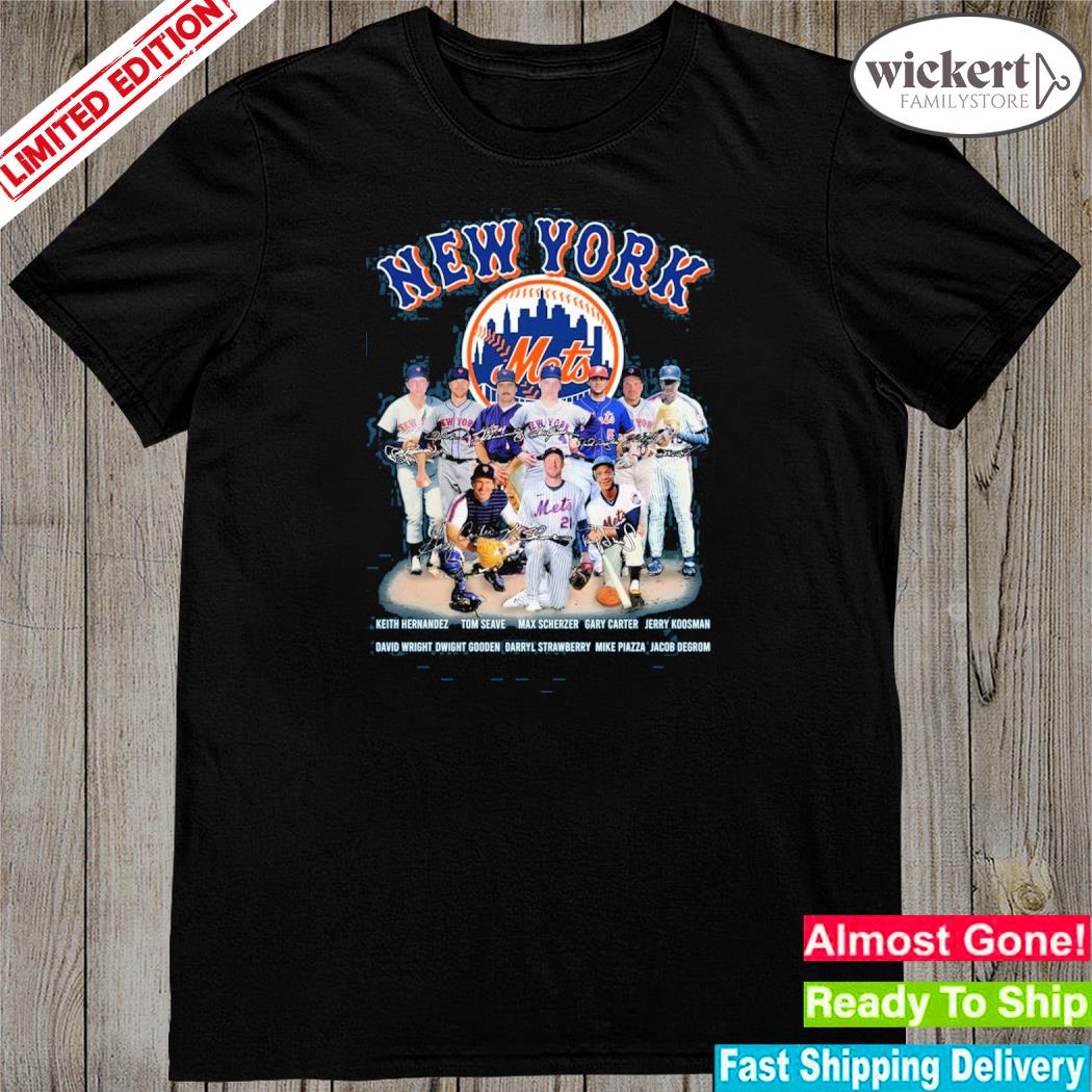 Official new york mets and their signature shirt