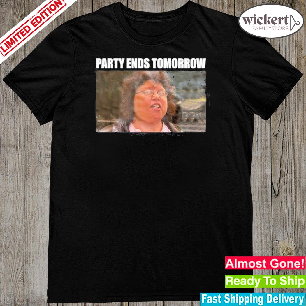 Official omaha Party Ends Tomorrow Shirt