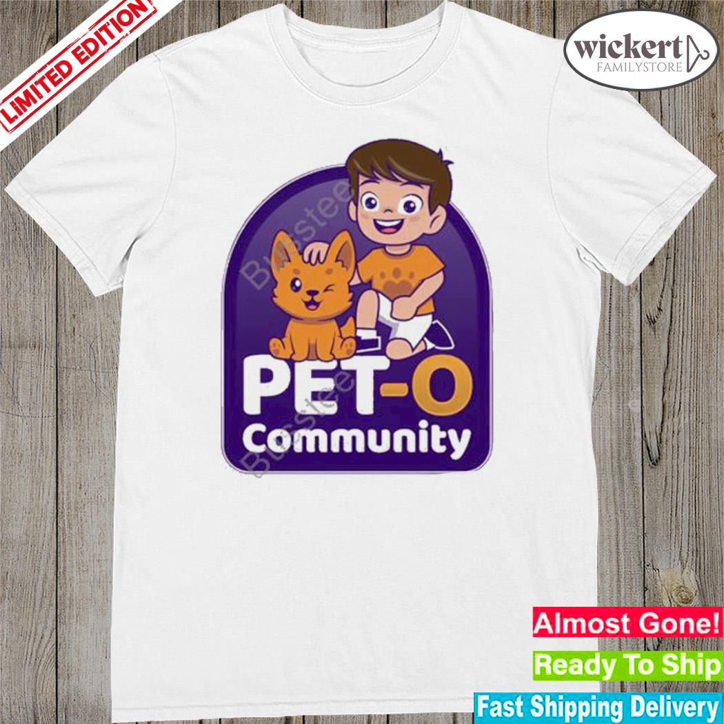 Official pet owners community art design t-shirt