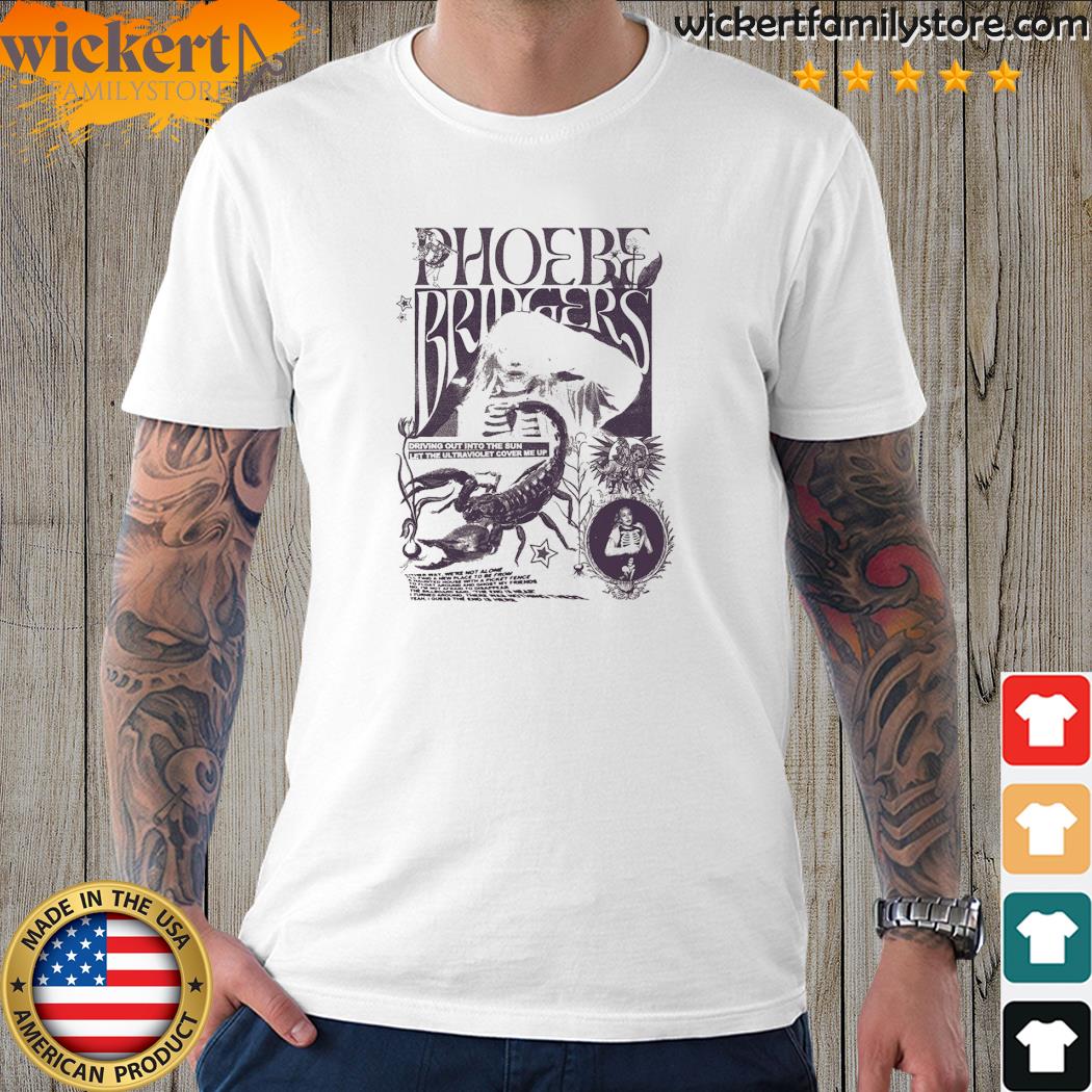 Official phoebe bridgers I know the end shirt