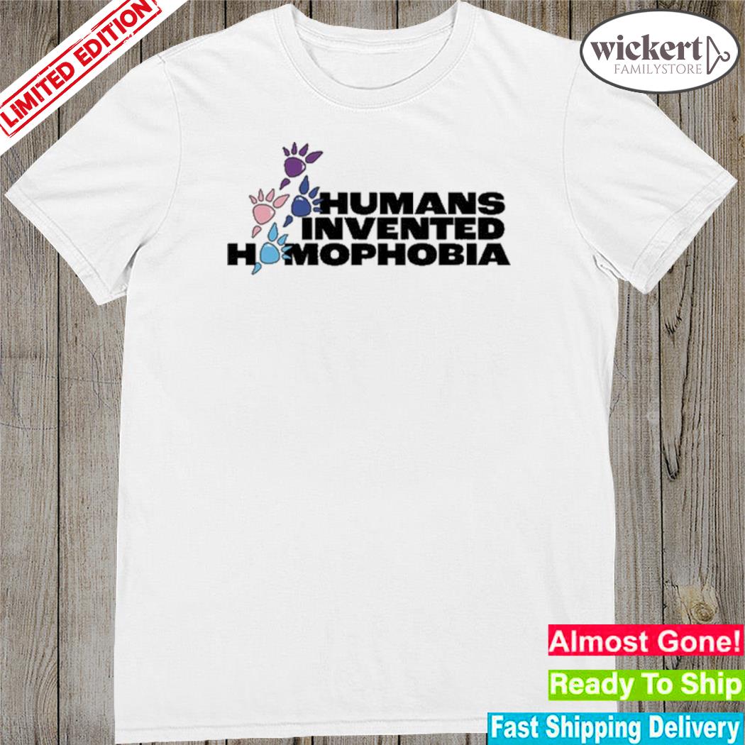 Official queer was always here humans invented hmophobia shirt