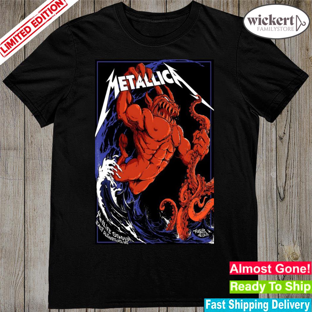 Official r metallica east rutherford 08 04 2023 shirt