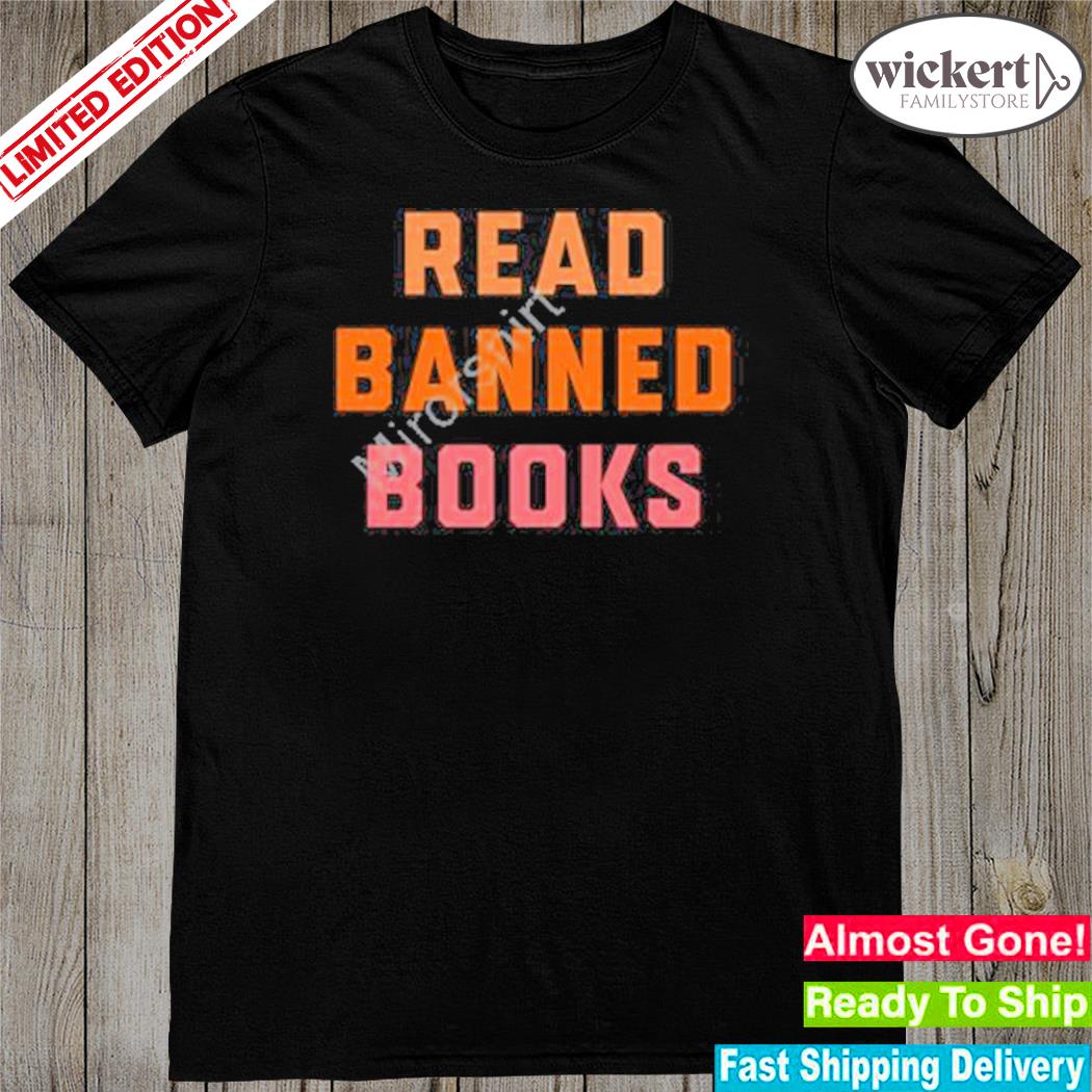 Official read banned books summer shirt