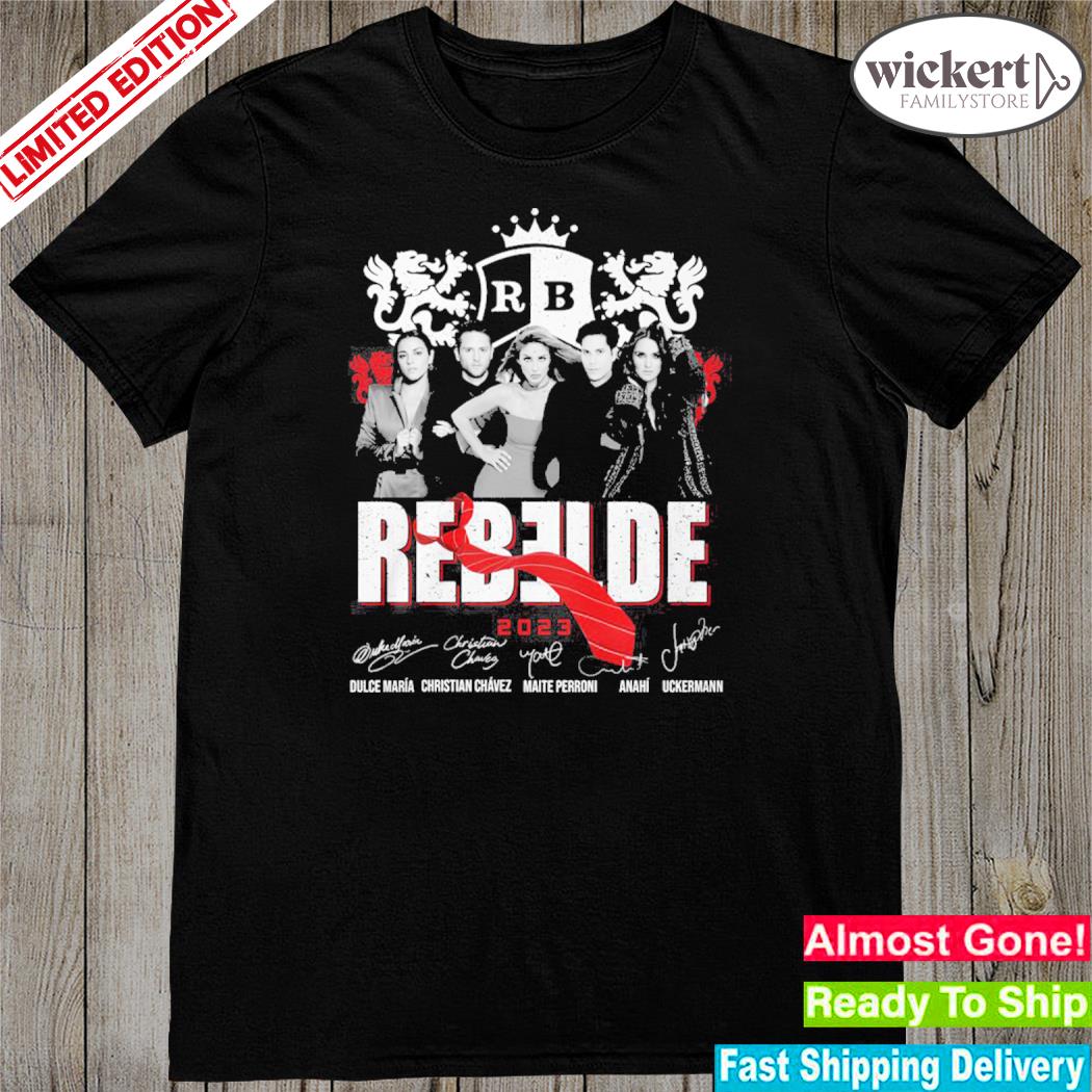 Official rebelde Mexican TV Series 2023 Shirt