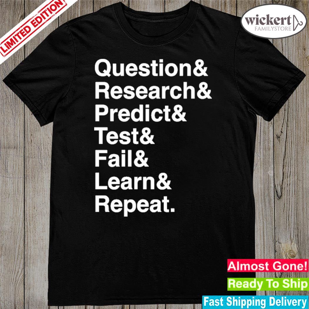 Official scientific Method from Woot! Shirt