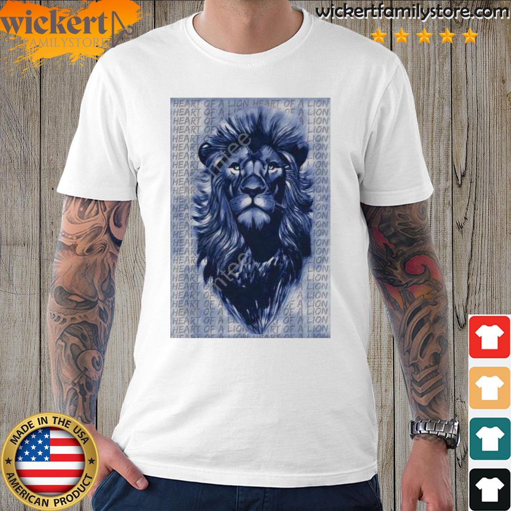 Official seatbelt gang merch heart of a lions shirt