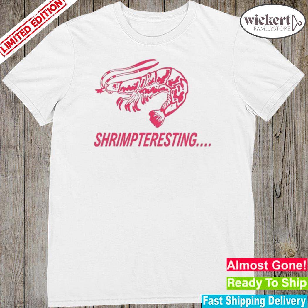 Official shrimp teresting chunky shirt