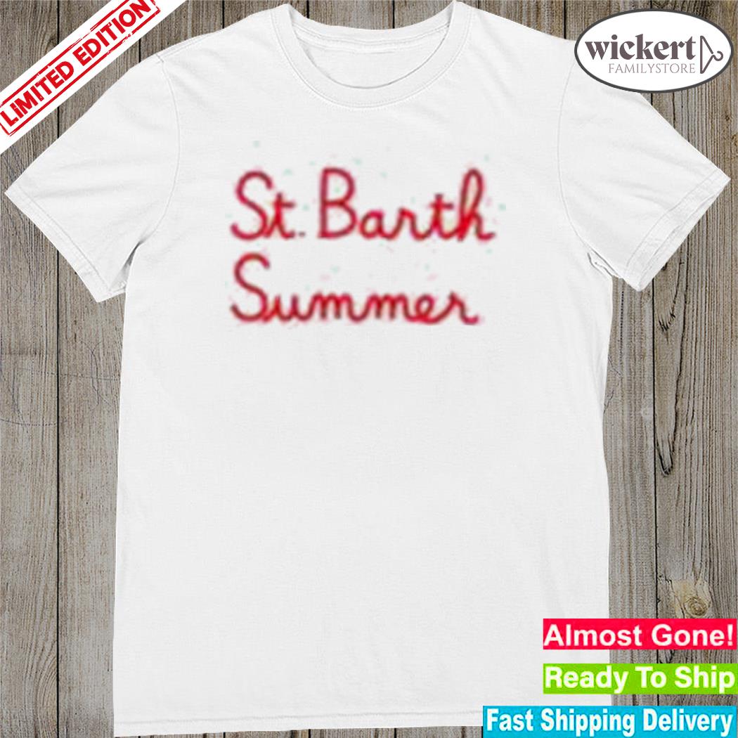 Official st barth summer simpson shirt