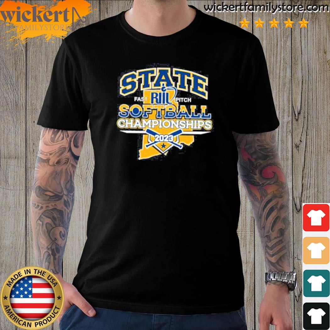 Official state Fast Pitch Softball Championships 2023 logo shirt