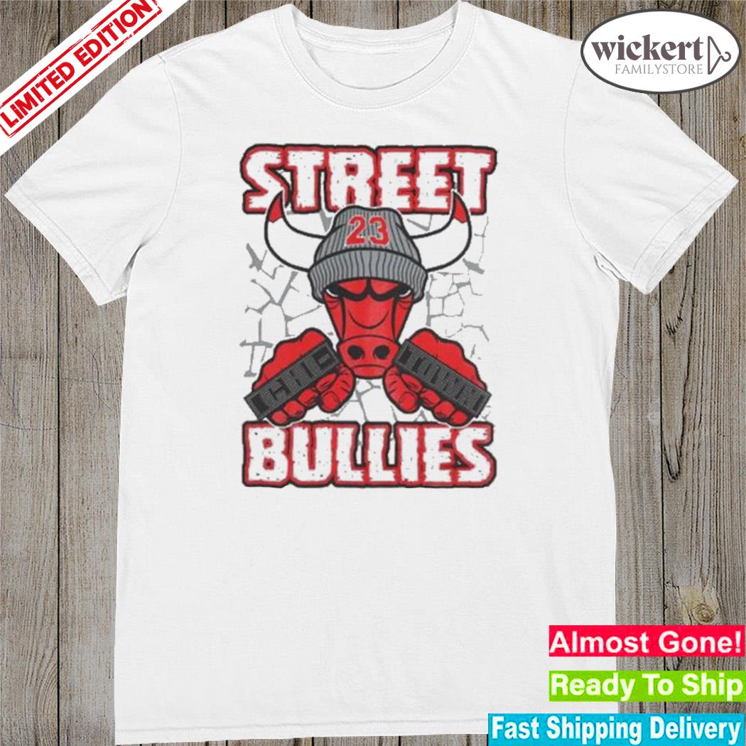 Official street bullies chi town 23 basketball logo t-shirt