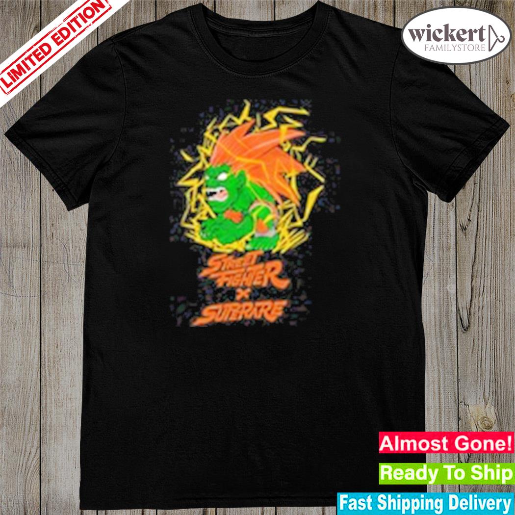 Official superare X Street Fighter Blanka's Electric Co. Shirt