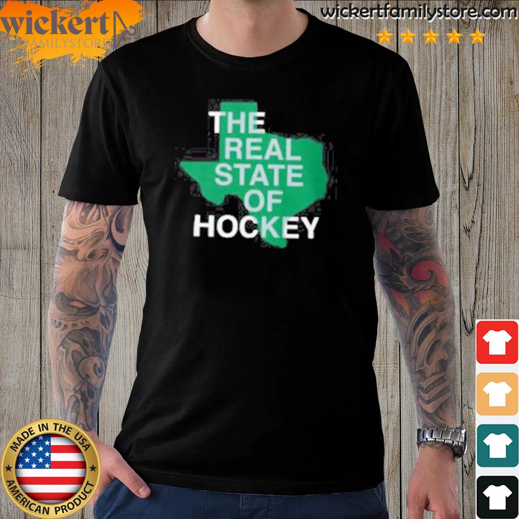 Official texas hockey apparel the real state of hockey 2023 shirt