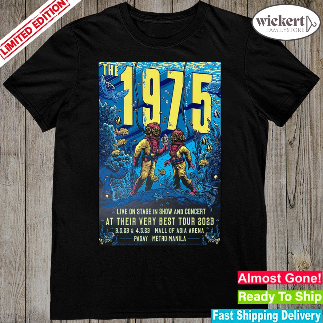 Official the 1975 manila Philippines 2023 tour shirt