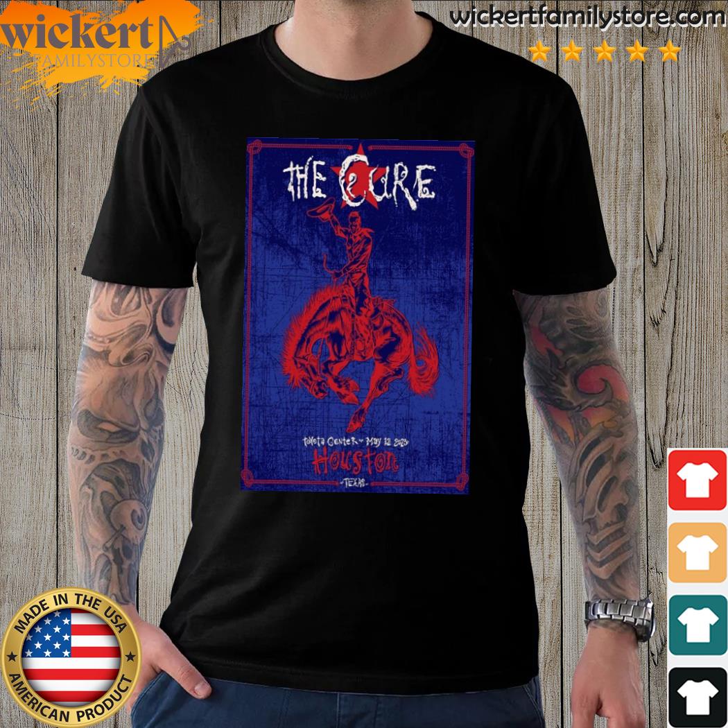 Official the cure houston tx 2023 poster shirt