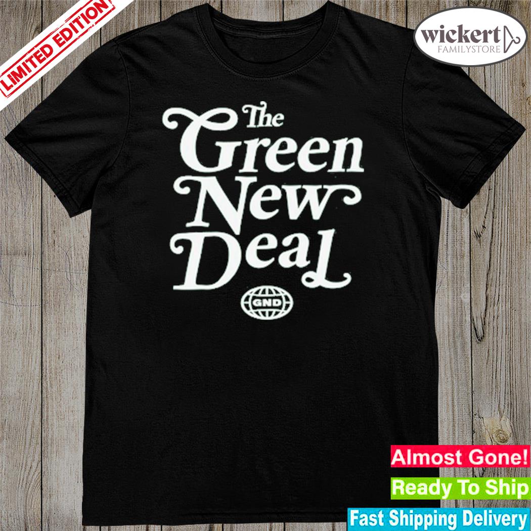 Official the green new deal shirt