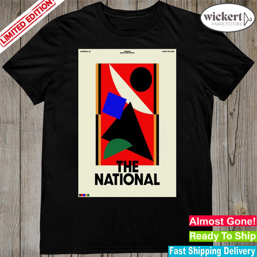 Official the national 2023 montreal qc poster shirt