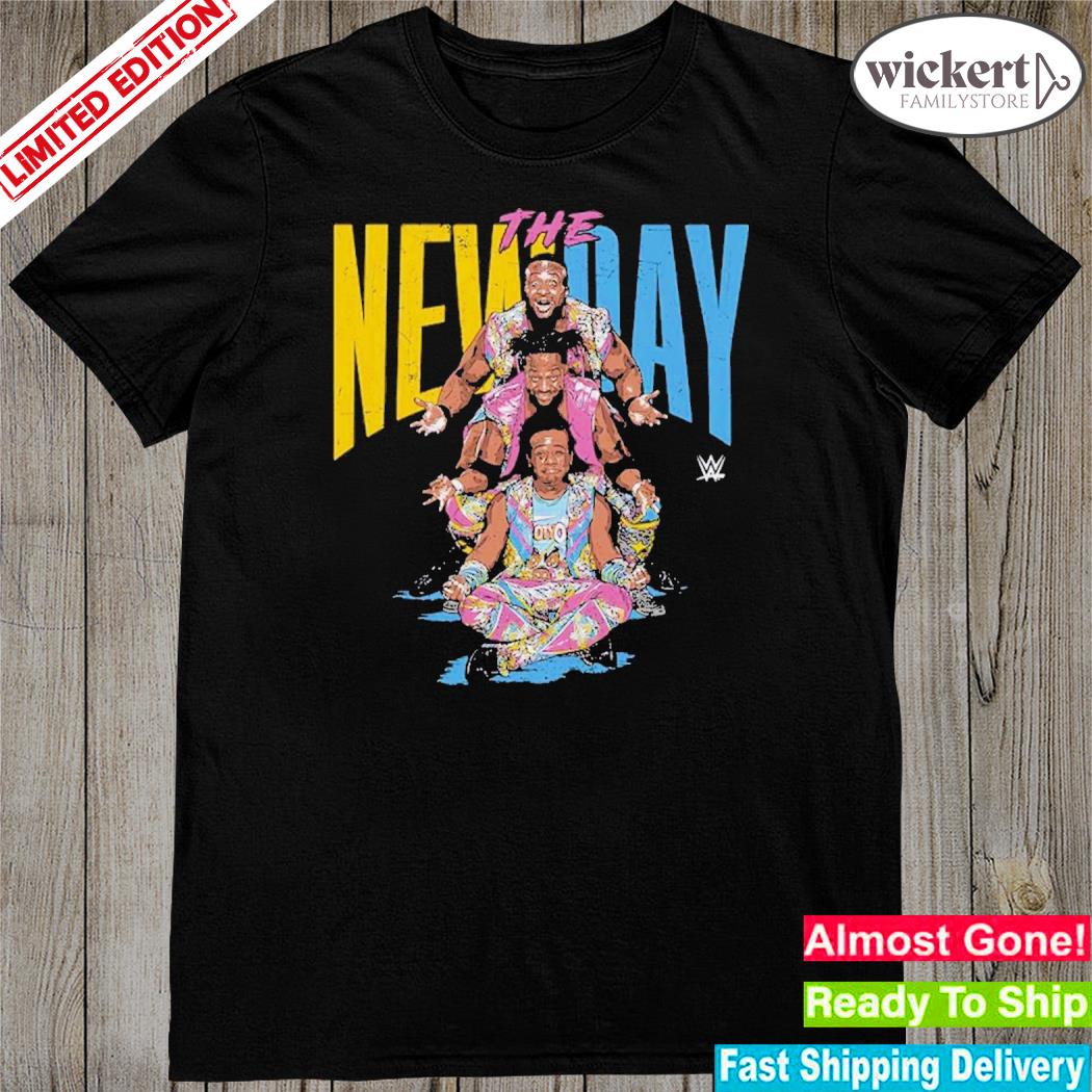Official the New Day 500 Level Pose T-Shirt