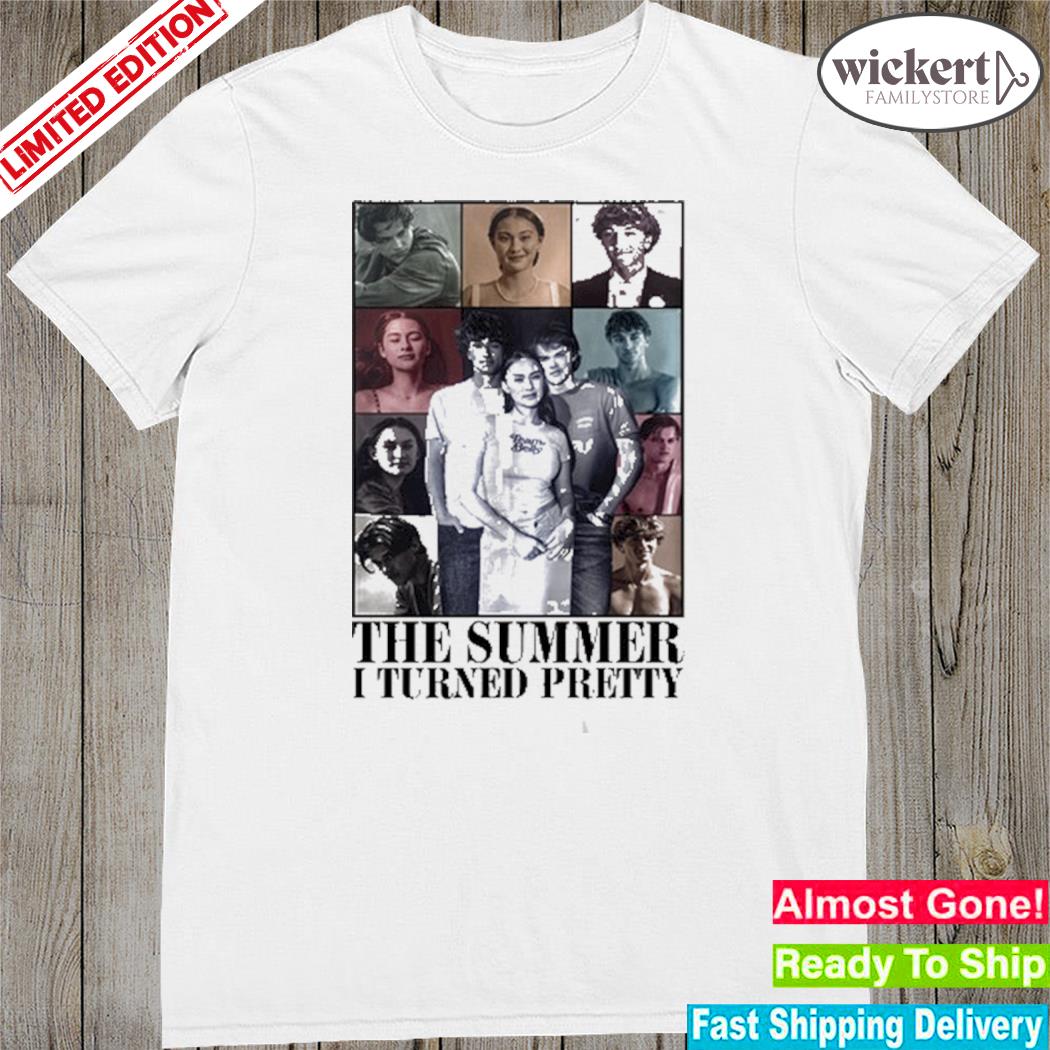 Official the summer I turned pretty photo design t-shirt