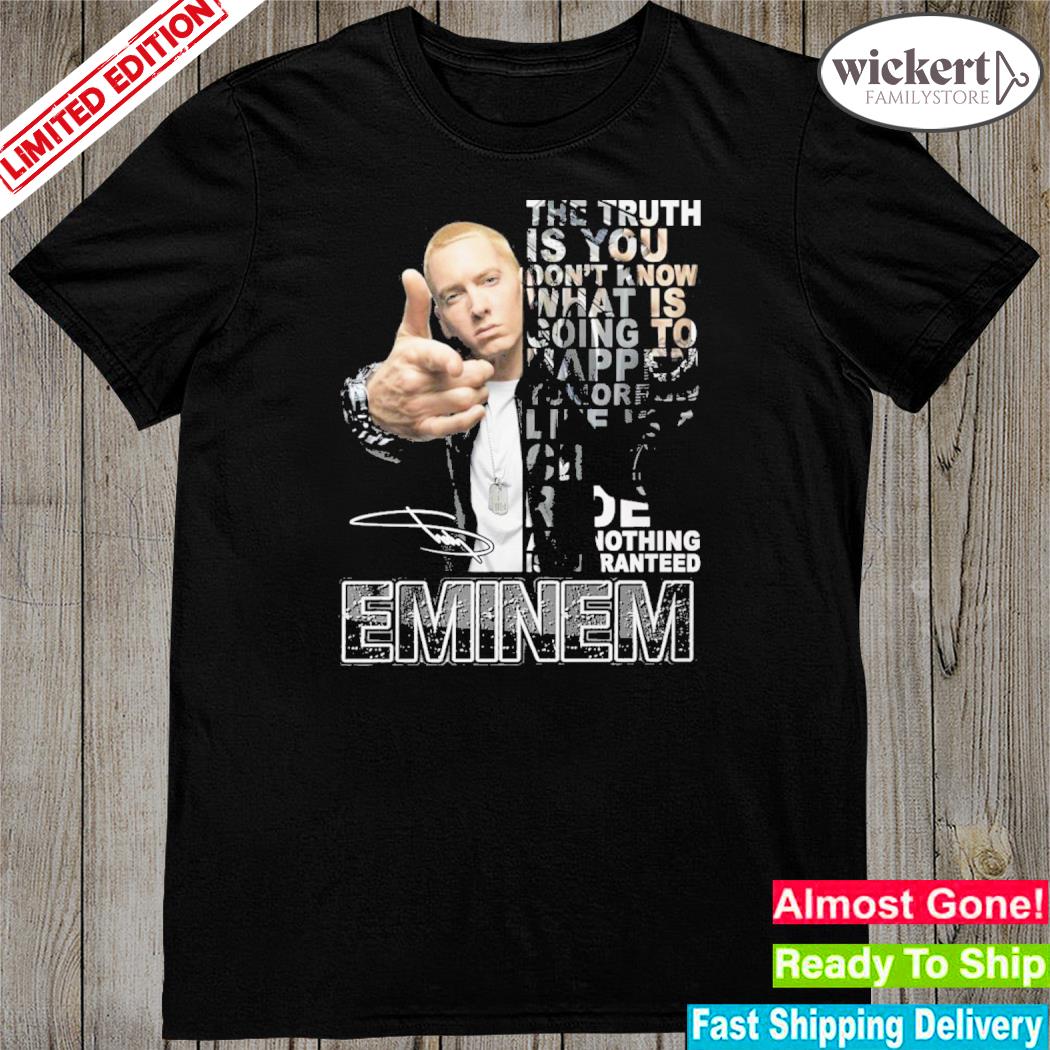 Official the truth is you eminem shirt