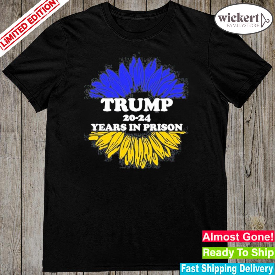 Official trump 20 24 Years In Prison Shirt