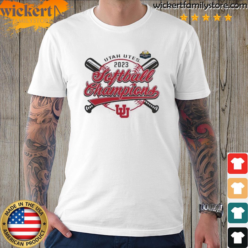 Official utah Utes 2023 Pac-12 Softball Conference Tournament Champions shirt