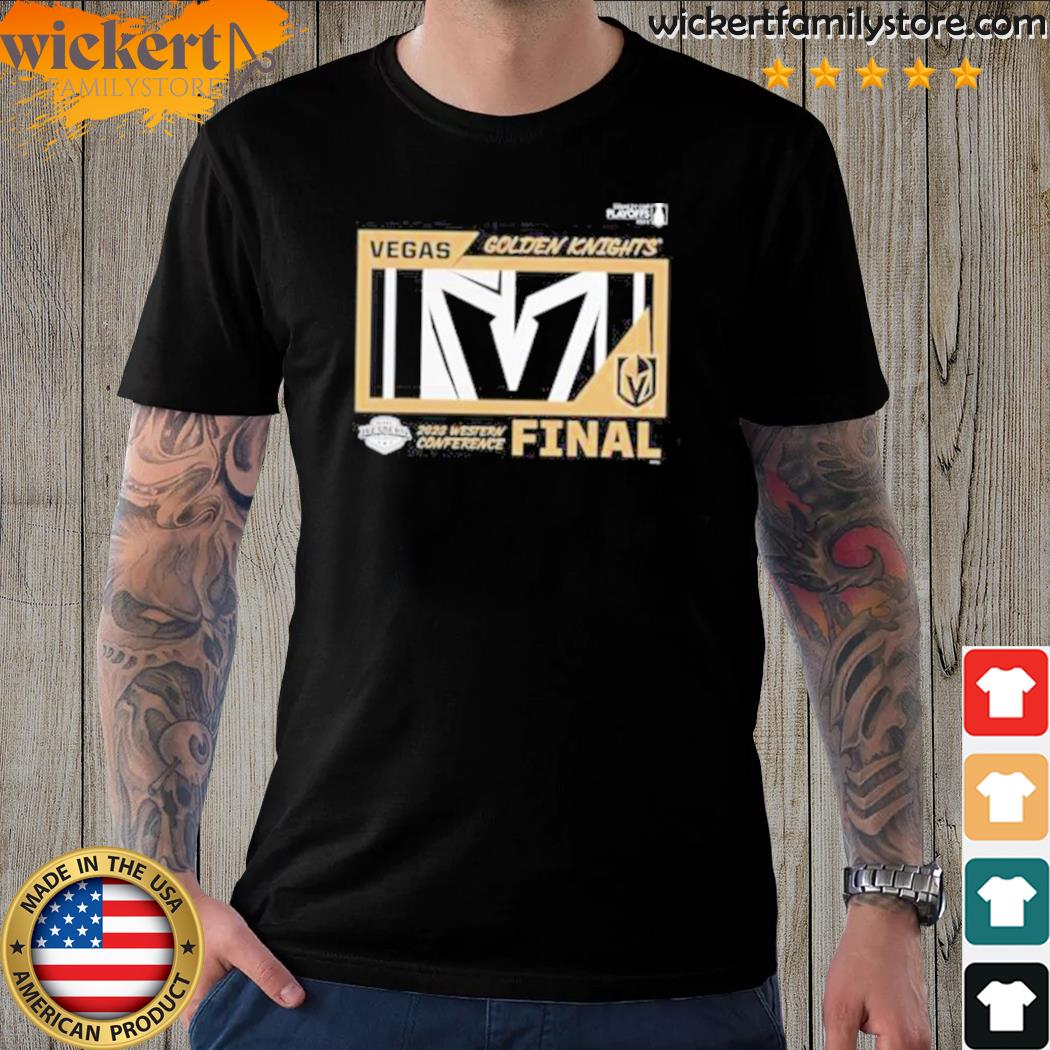 Official vegas golden knights stanley cup playoffs 2023 western conference final shirt