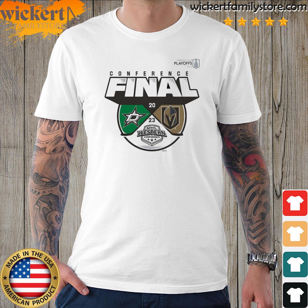 Official vegas Golden Knights Vs Dallas Stars 2023 Stanley Cup Western Conference Final T-Shirt