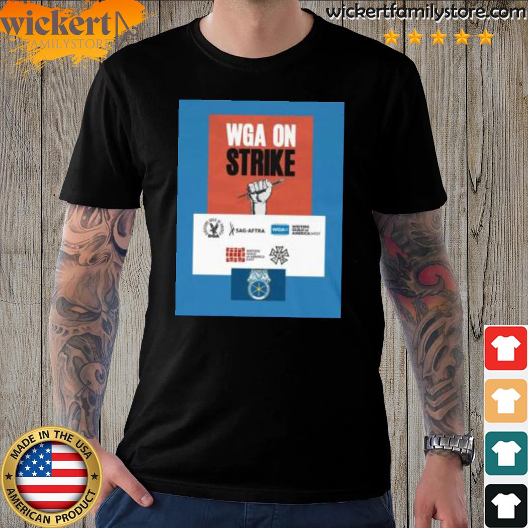 Official wga on strike shirt