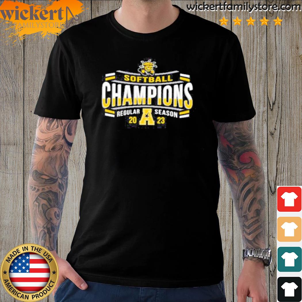 Official wichita state shockers softball 2023 regular season champions shirt