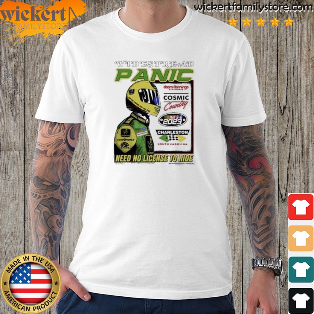 Official widespread Panic Doom Flamingo Comic Country Shirt