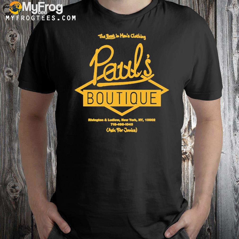 Paul's boutique diamond logo beastie boys shirt