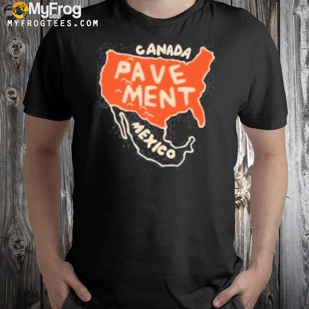 Pavement merch north America shirt