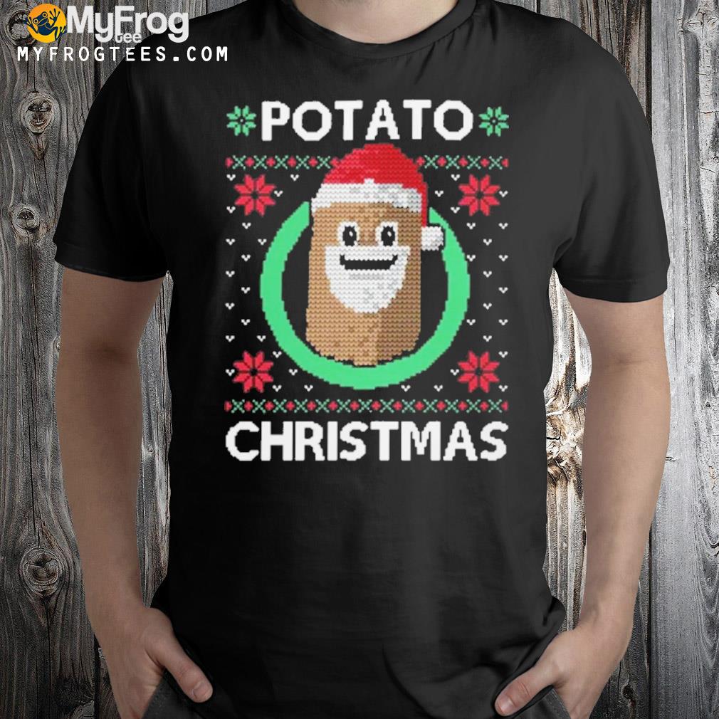 Potato Christmas luzugames shirt