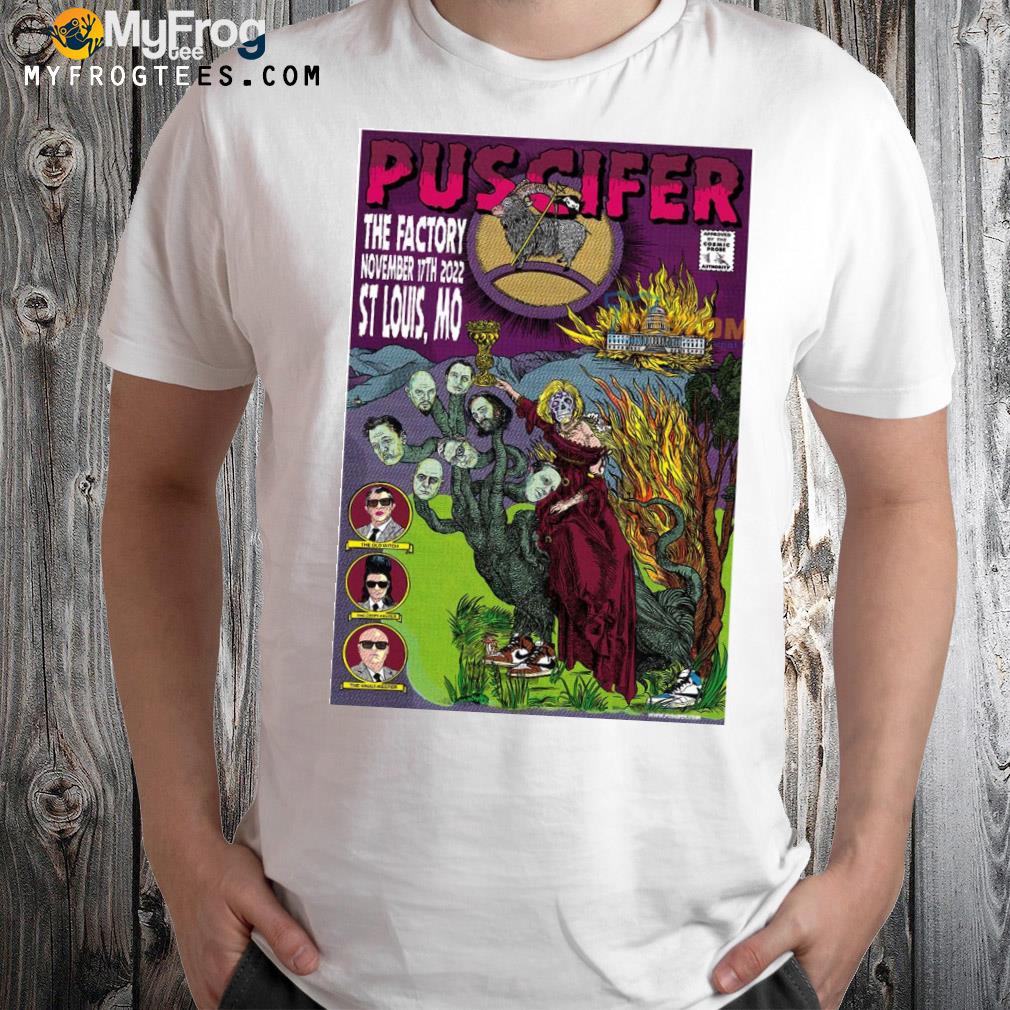 Puscifer st louis november 17th 2022 the factory mo poster shirt