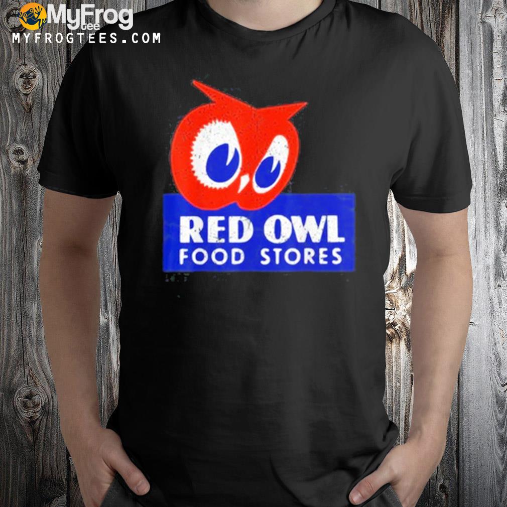 Red owl groceries defunct grocery store shirt
