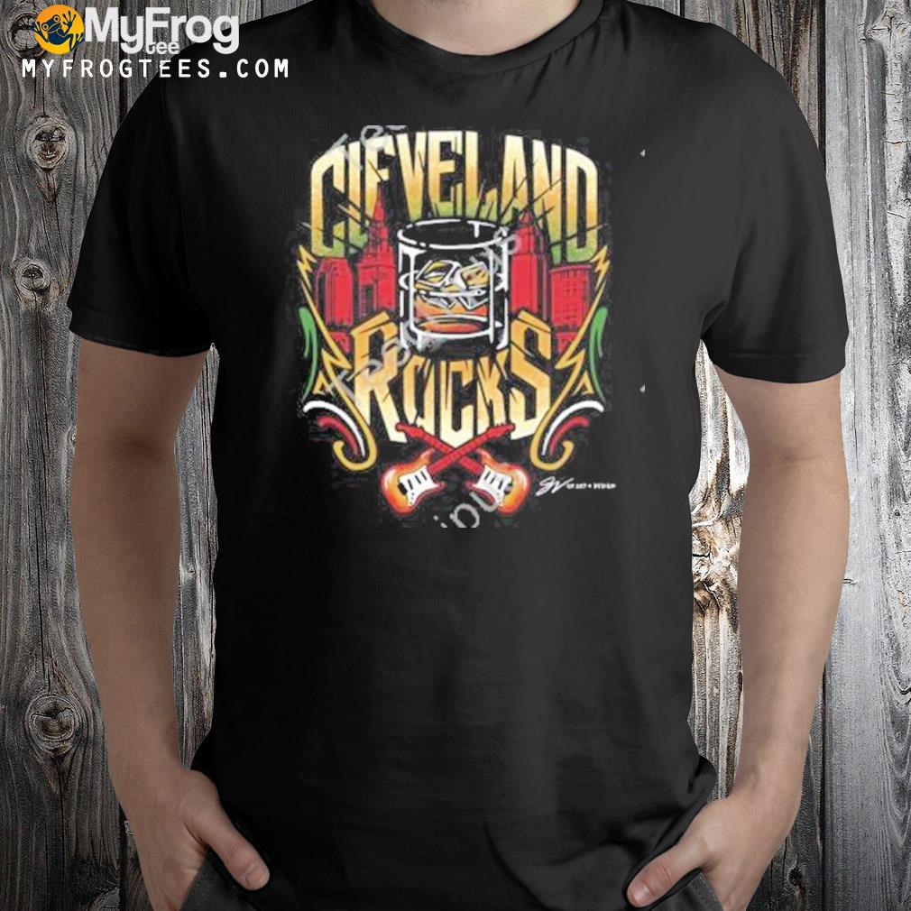 Rock n roll Cleveland whiskey 2022 shirt