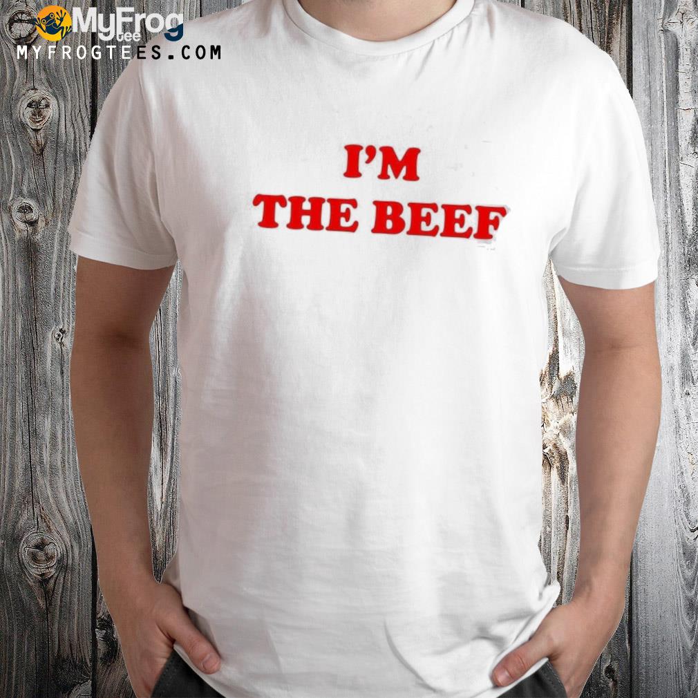 Sal vulcano I'm the beef shirt