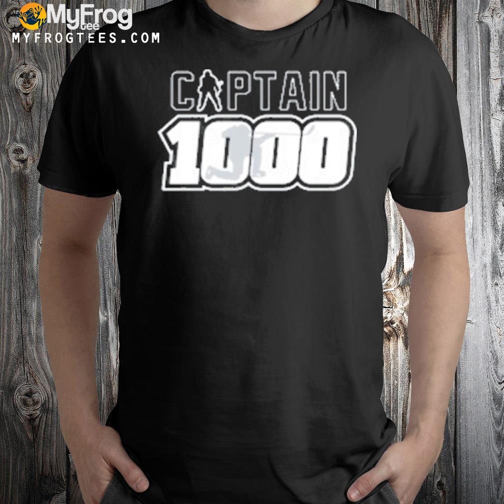 Smack Apparel Tampa Bay Lightning Hockey Captain 1,000 Tee Shirt