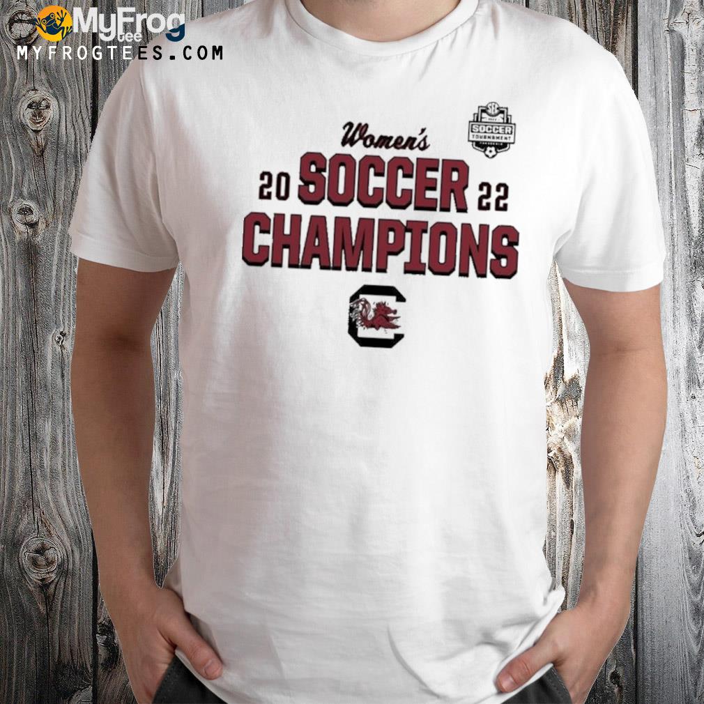 South Carolina Gamecocks 2022 Sec Womens Soccer Conference Tournament Champions T-Shirt