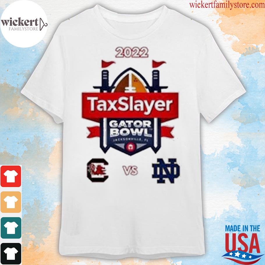 South Carolina vs Notre Dame 2022 TaxSlayer Gator Bowl T-shirt