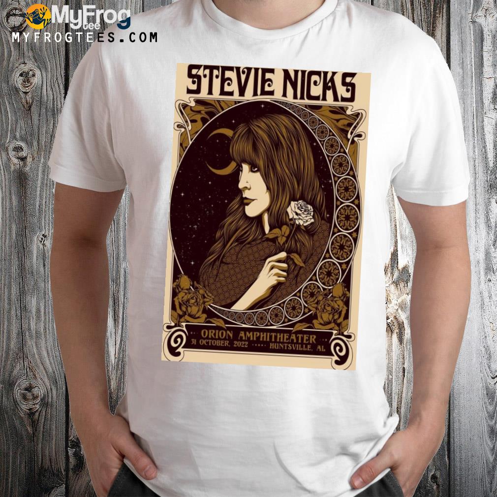 Stevie Nicks Huntsville, AL The Orion Amphitheater Poster shirt