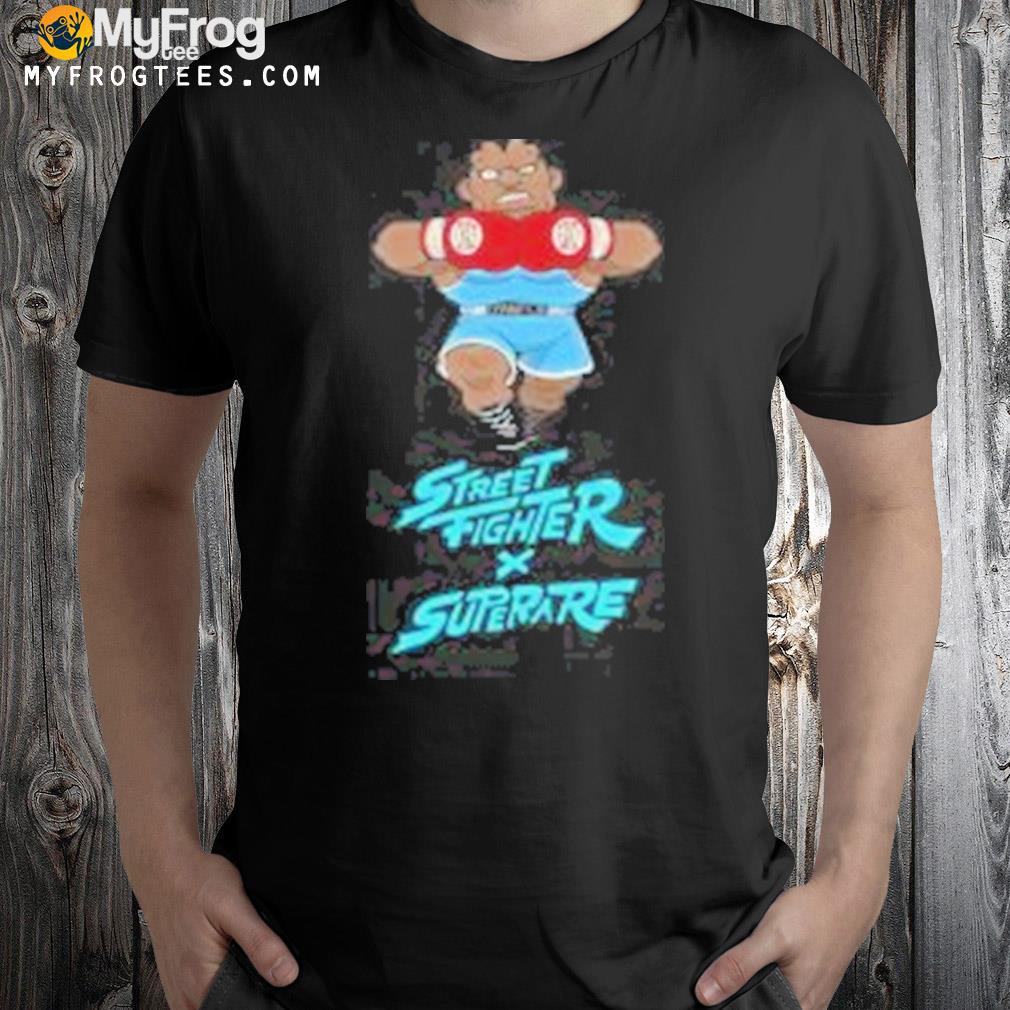 Superare x street fighter balrog shirt