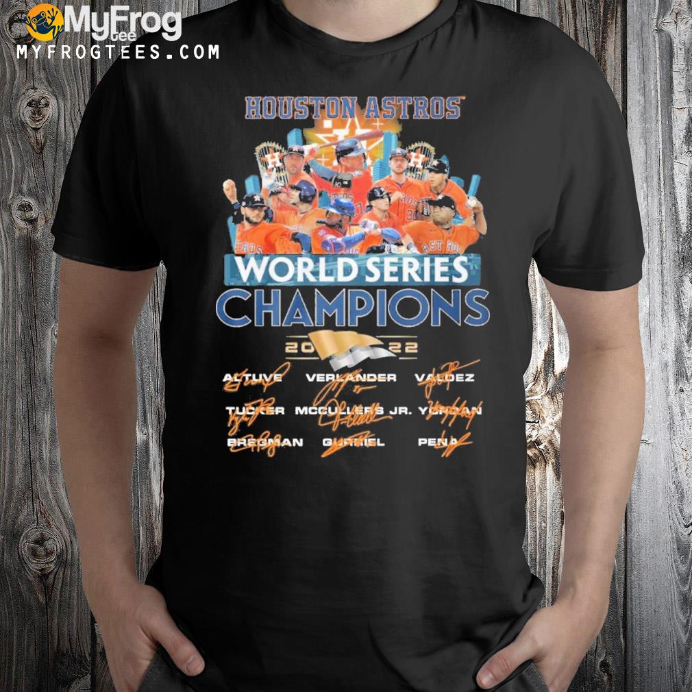 The best houston astros world series champions 2022 shirt