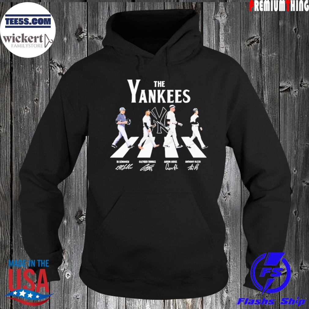 The Yankees Abbey Road 2022 Alcs Postseason Signatures Shirt Hoodie
