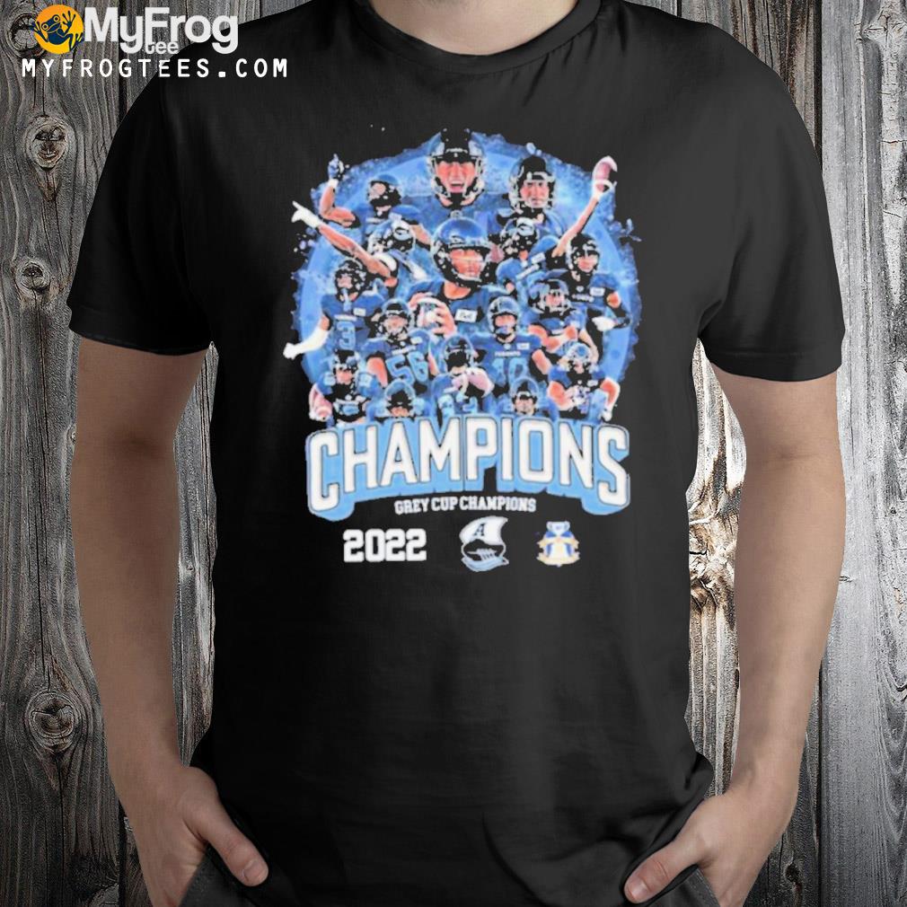Toronto Argonauts Champions Grey Cup Champions 2022 Shirt