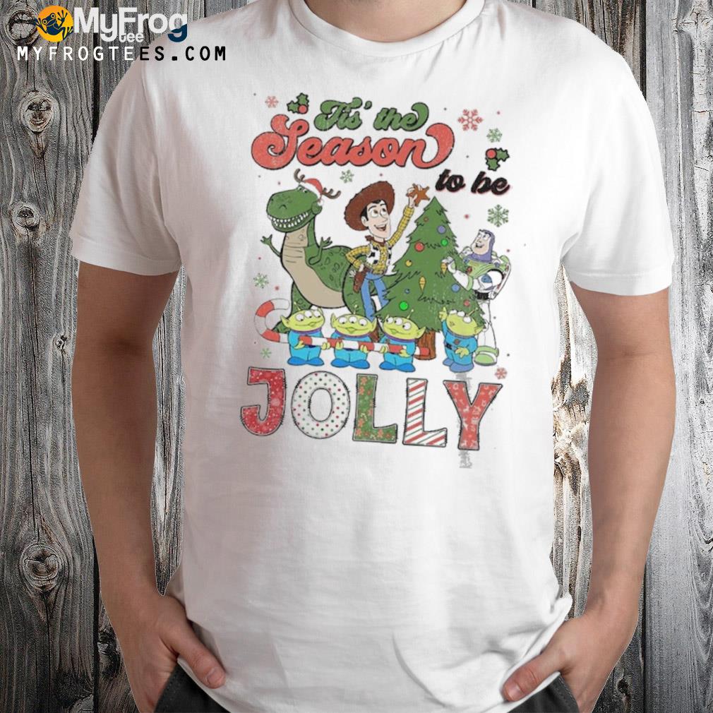 Toy Story Squad Group Tis' The Season To Be Jolly Christmas T-shirt