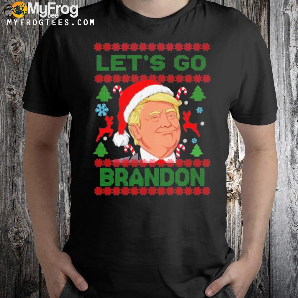 Trump Christmas Let’s Go Brandon Republican T-Shirt