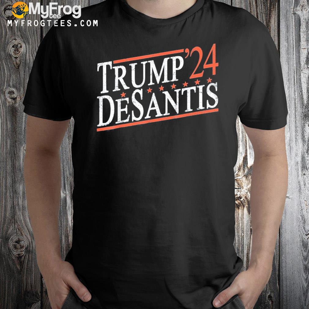 Trump desantis 2024 save America usa flag republican shirt